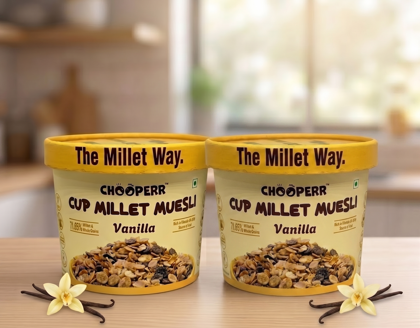 Chooperr Cup Millet Muesli - Vanilla Combo